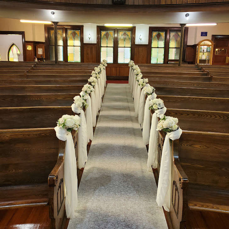 Chair Flowers/Pew Markers